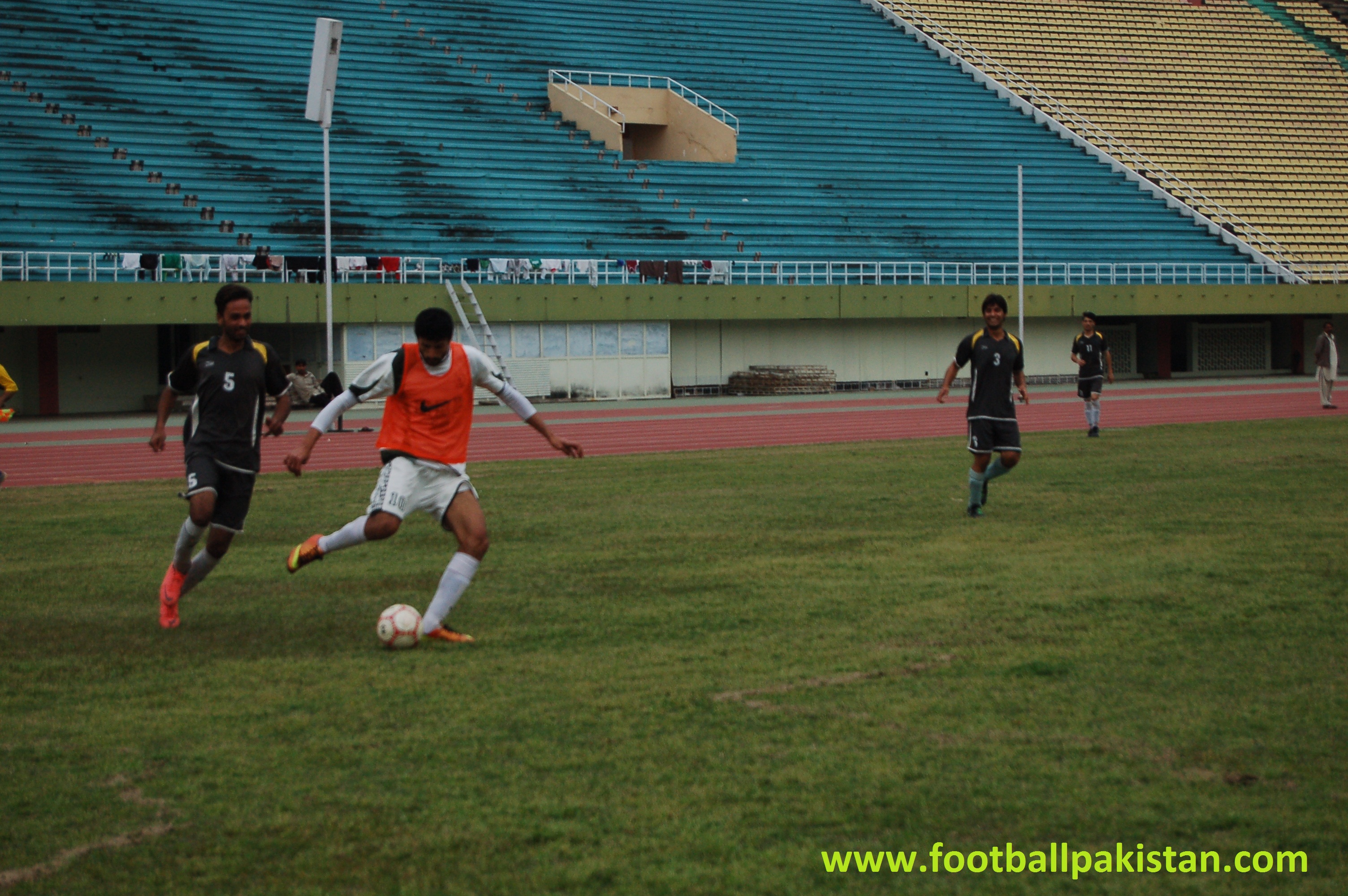 Exclusive Pictures: KRL FC play friendlies against Islamabad XI