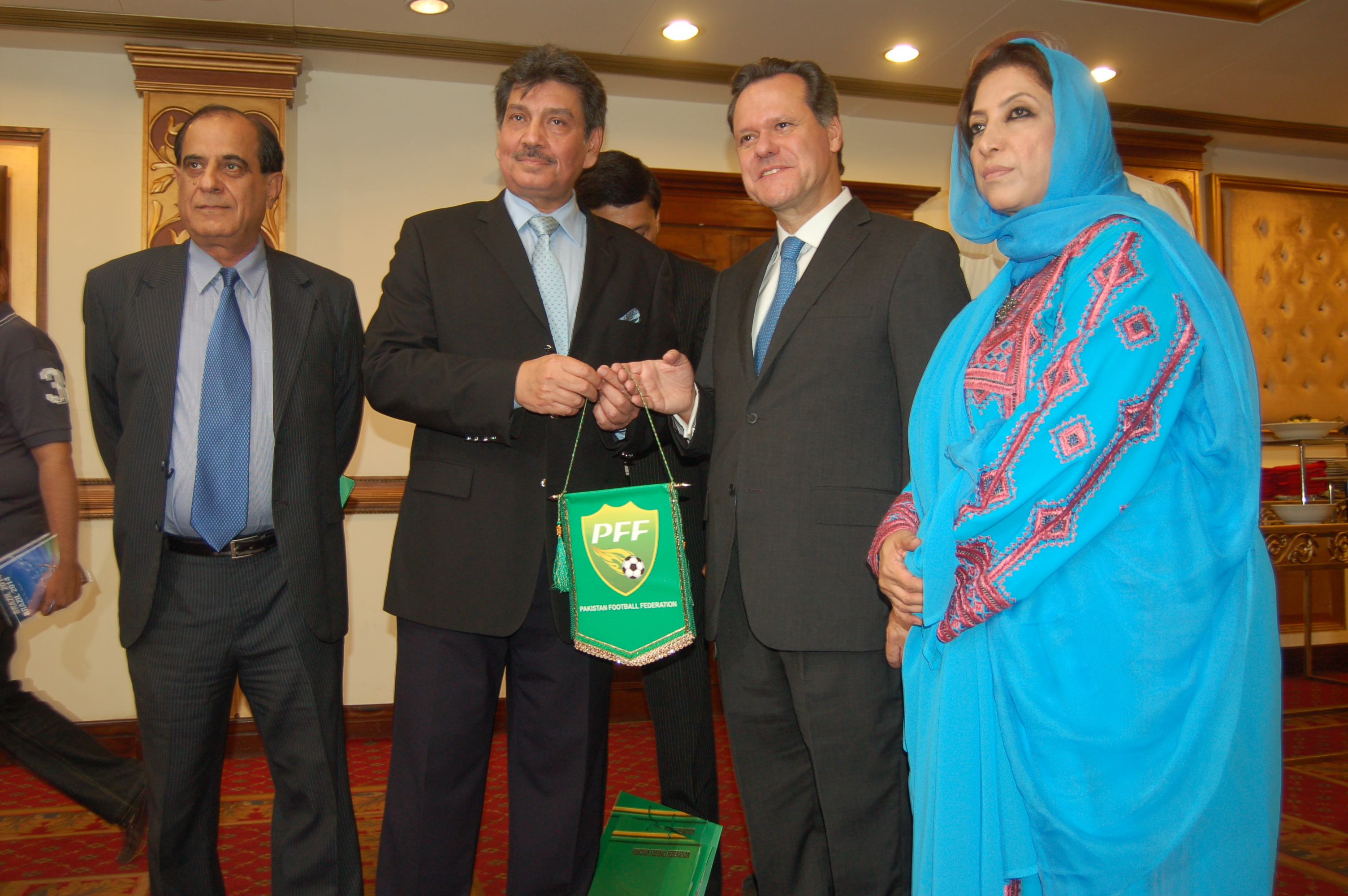 Brazilian Embassy opens Football Gallery Exhibition in Marriott Islamabad