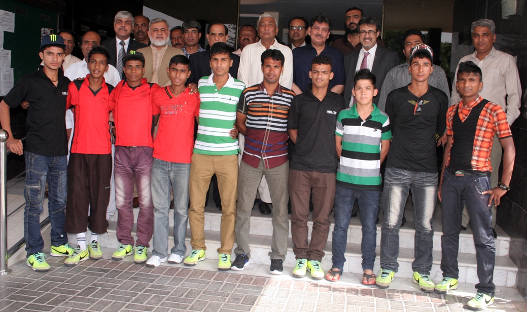 Street Children Honoured by Pakistan Football Federation