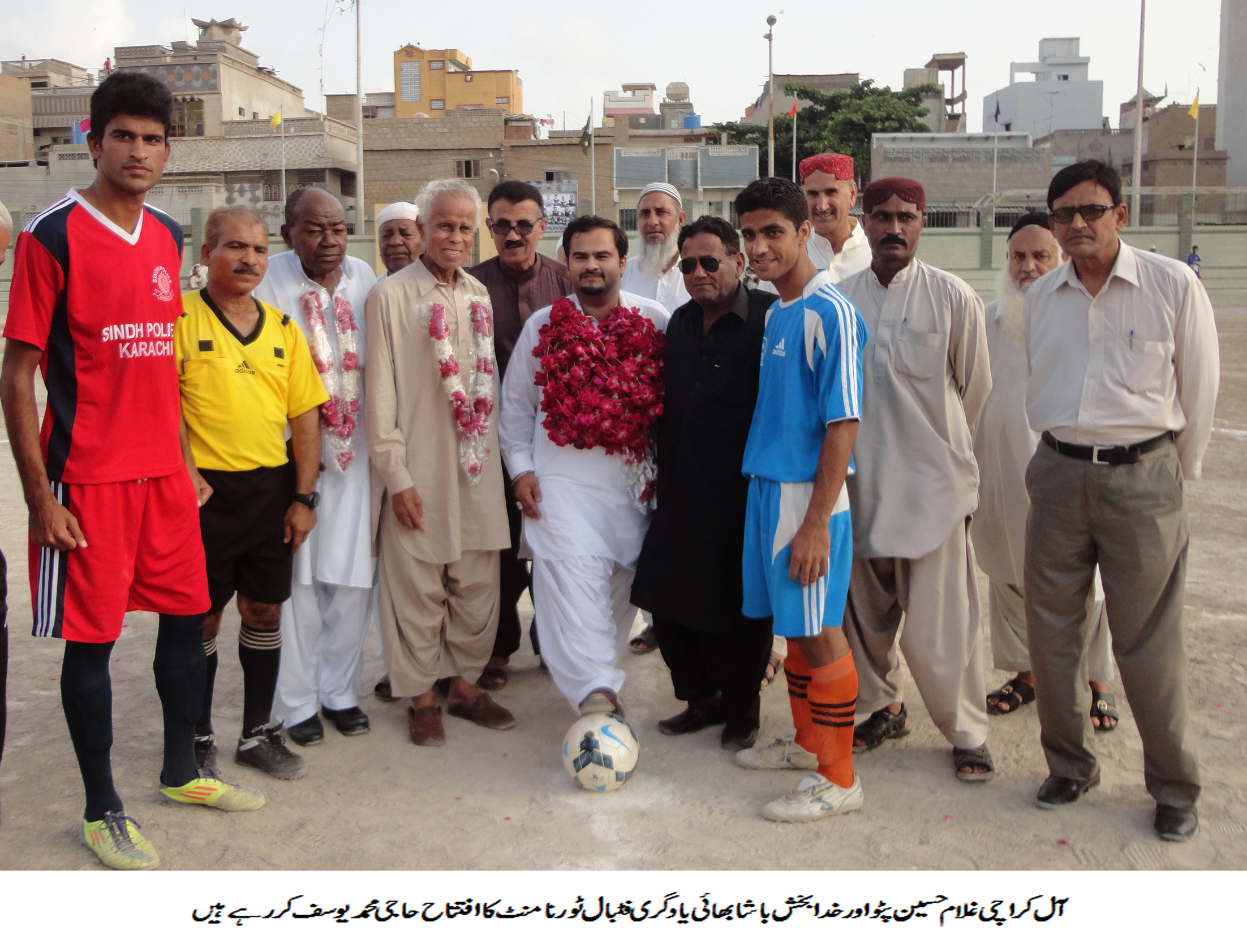 Sindh Govt Press records win in All-Karachi Ghulam Hussain Patto (PIA) and Khuda Bakhsh Basha Bhai (KMC) Memorial Football Tournament opener