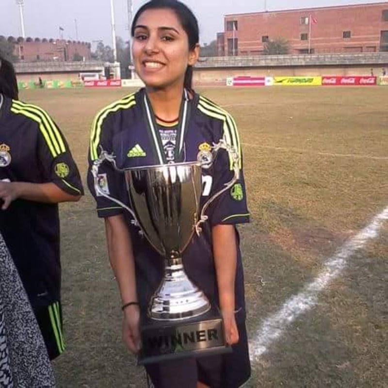 Faiza Mahmood — One player, three goal posts [DAWN]