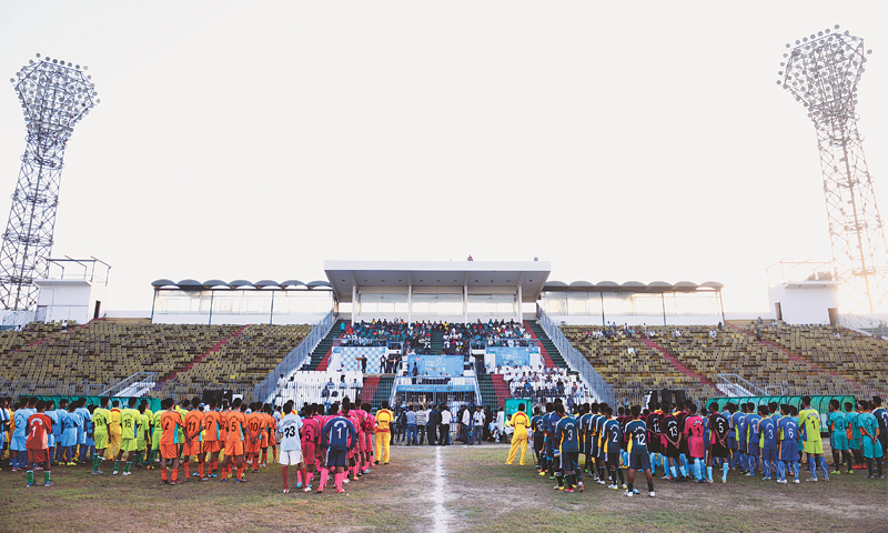 U16 Lyari Football League kicks off with a bang [Dawn]