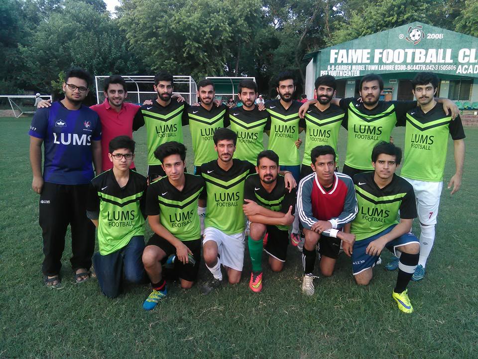 LUMS edge Nadeem FC in Fame Football League [The News]