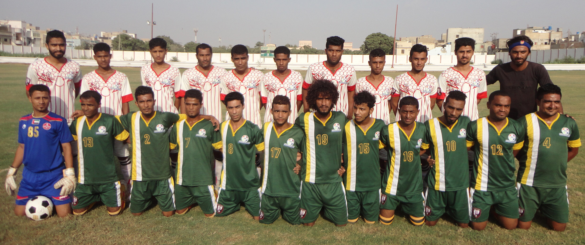 Two more matches of Group “B” have been decided in 13th Karachi Football League