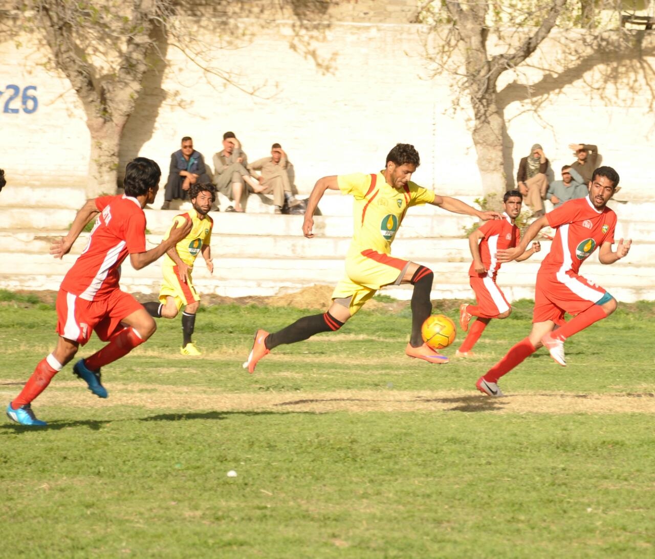Quetta City beats Jaffarabad by massive 11 goals.