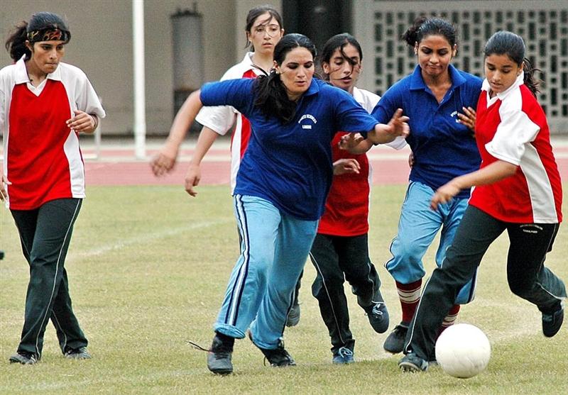 Madar-e-Millat Women Football in early April [The News]
