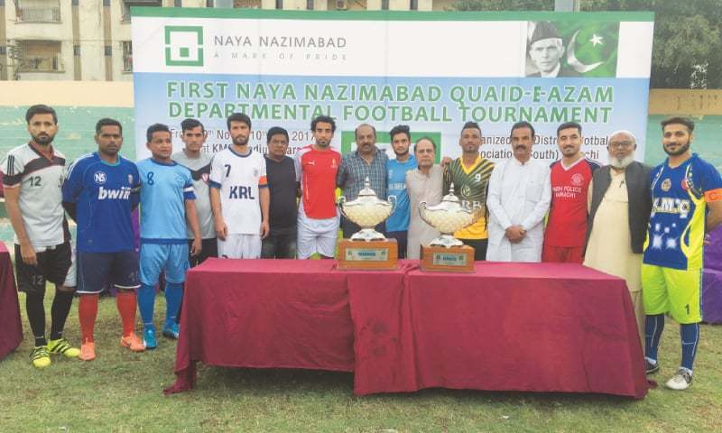 Draws held for Quaid Departmental Football event [Dawn]