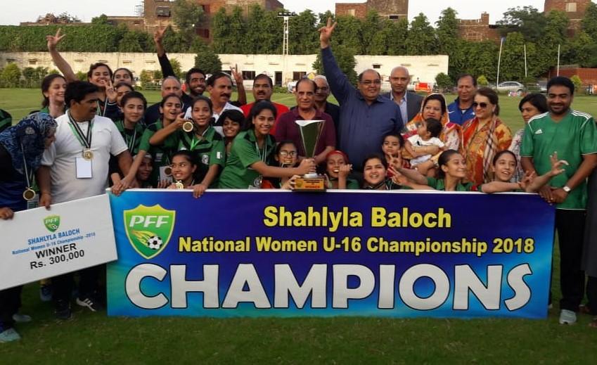 MTFA win Shahlyla Baloch U-16 Women’s Championship [The Nation]