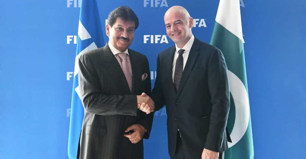 FIFA president Infantino to visit Pakistan: PFF [The News]