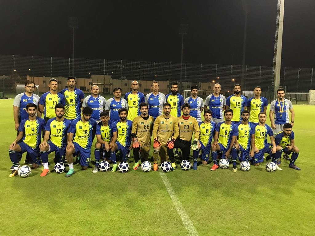 Pakistan train for do-or-die battle against Cambodia in Qatar [The News]