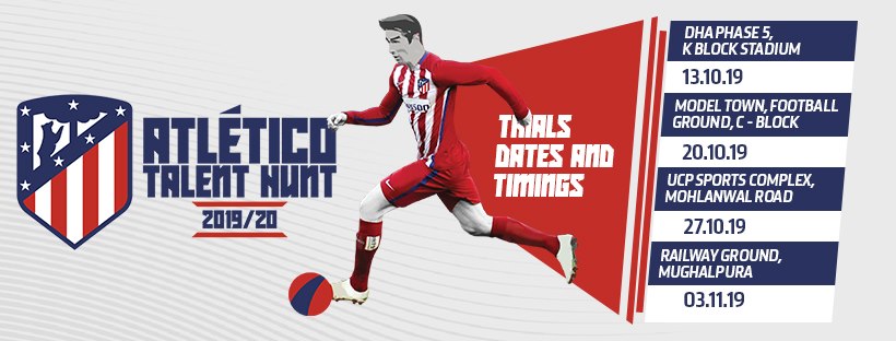 Atlético de Madrid set to conduct its first talent hunt trails in Lahore [The Nation]