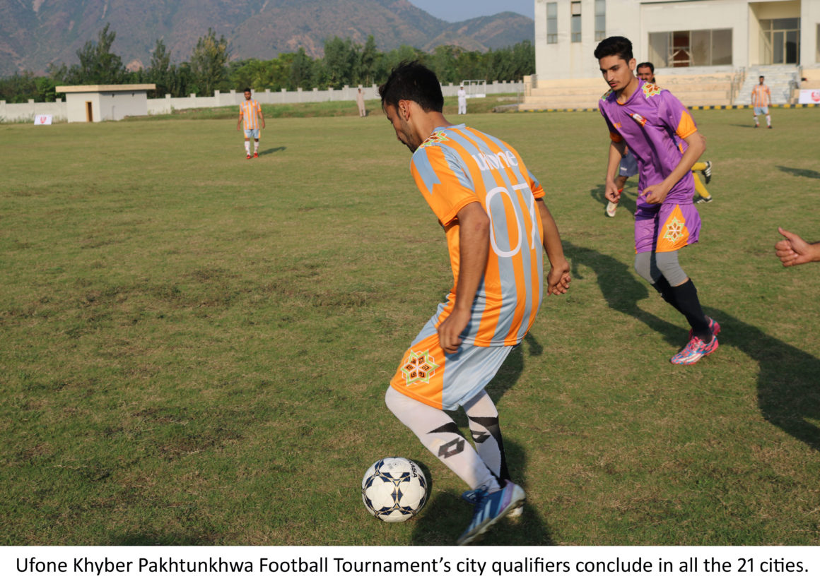 Ufone KPk Cup: 21 city champions decided in qualifiers