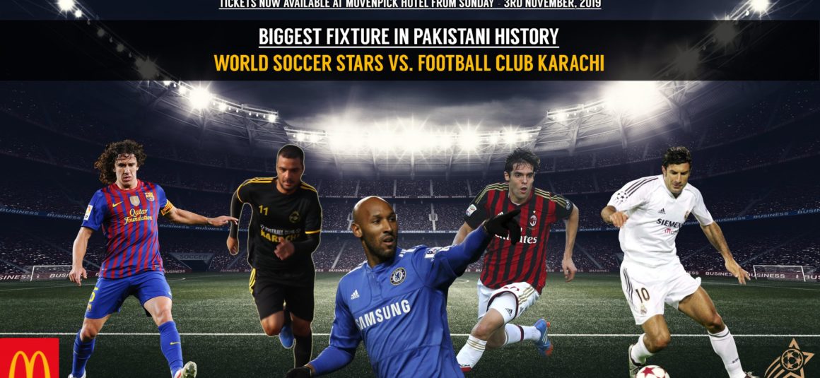 Legendary football players to feature in Karachi exhibition tie [Dawn]