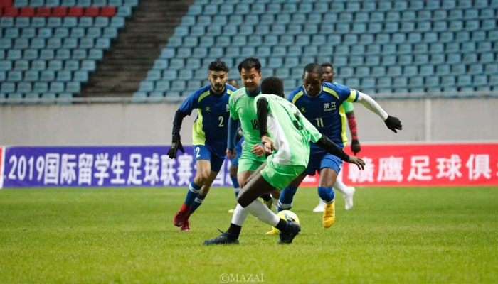 Pakistani students participate in Belt and Road Football League in China [The News]