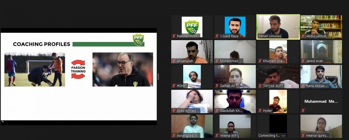 Online theory sessions of PFF C License Coaching Course end [The News]