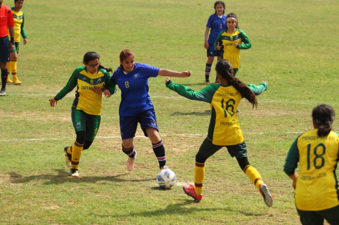 Goal count up again in national women’s football [Dawn]