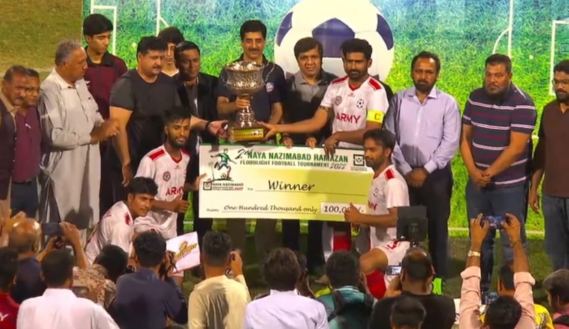Army clinch Naya Nazimabad Ramadan Football Cup [The News]
