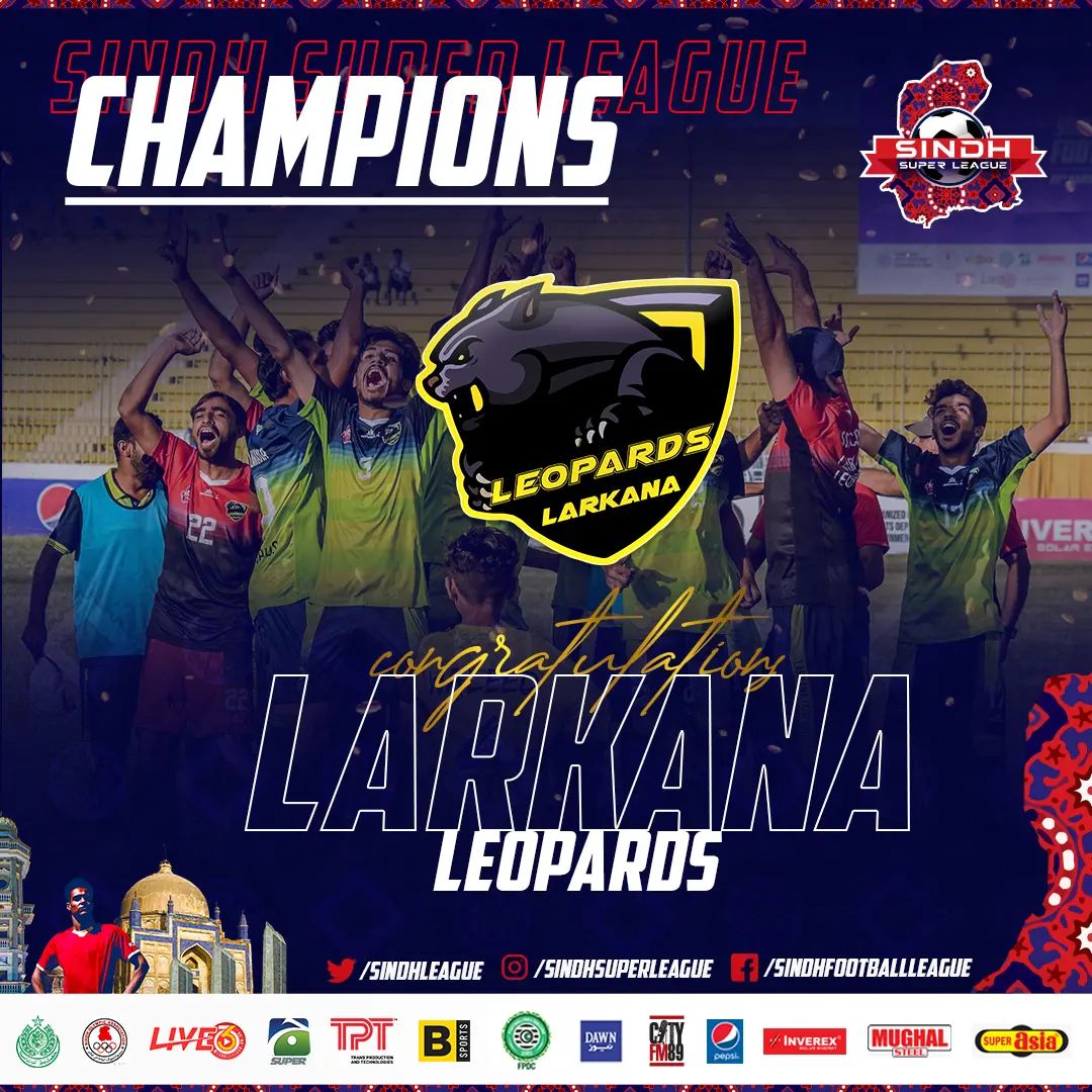 Larkana Leopards clinch Sindh Super League Football title [The News]