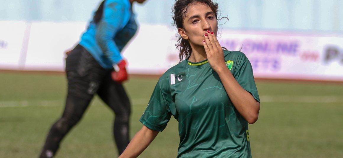 Nadia hits four as Pakistan crush Maldives 7-0 [Dawn]
