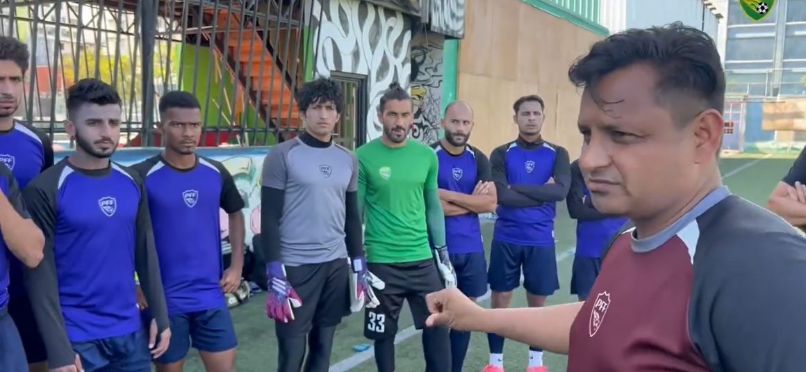 Pak football team conducts training session in Male [The News]