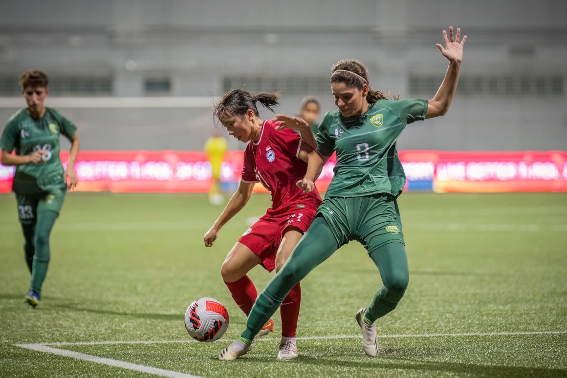 Women’s football gains momentum [TNS]