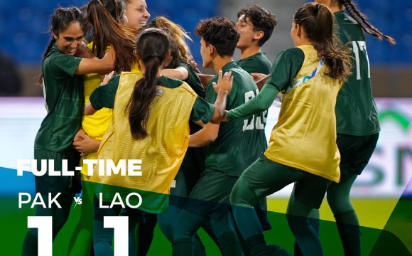 Pakistan women’s football team beat Laos in six-nation tournament [Geo Super]