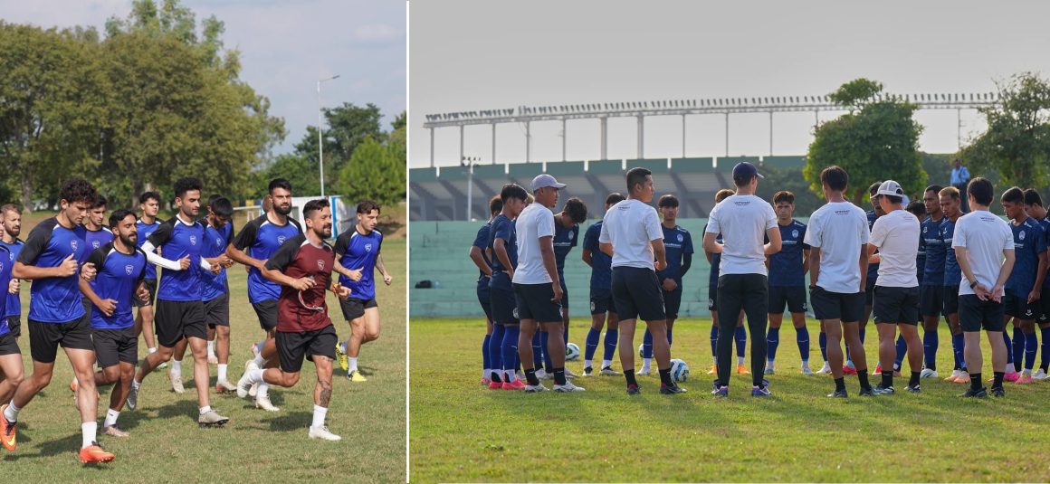 Cambodian team attends practice session [The News]