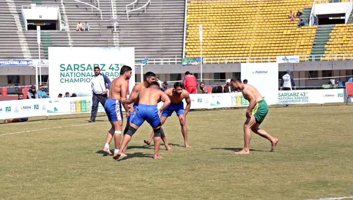 Kabaddi Championship hits Jinnah Stadium, leaving Pakistan-Jordan clash in dust [The Nation]