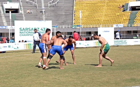 Kabaddi Championship hits Jinnah Stadium, leaving Pakistan-Jordan clash in dust [The Nation]