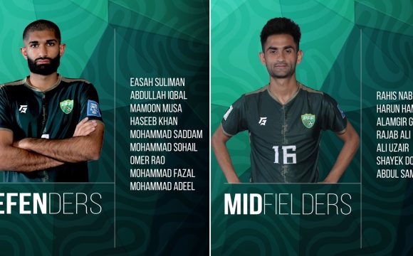 Pakistan squad for Jordan matches named