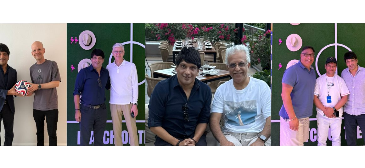 Mohsen Gilani met Global Football Leaders at FIFA Executive Summit 2025 Miami