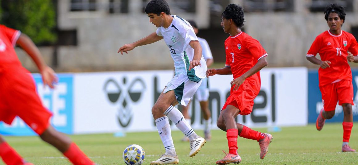 SAFF U17s: Pakistan close in on semifinals after win over Maldives [Geo Super]
