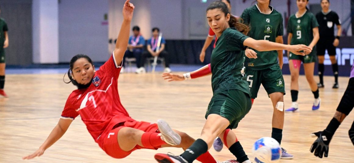 Nepal humble Pakistan women in SAFF Futsal