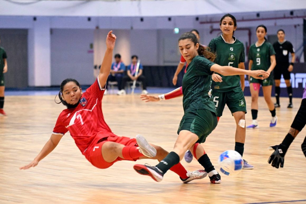 Nepal humble Pakistan women in SAFF Futsal