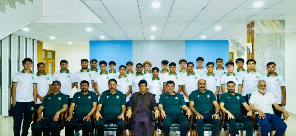Pakistan U20s depart for Azerbaijan friendly Pakistan U20s depart for Azerbaijan friendly