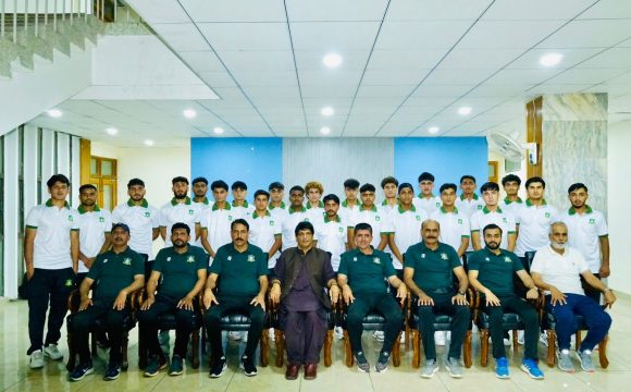 Pakistan U20s depart for Azerbaijan friendly