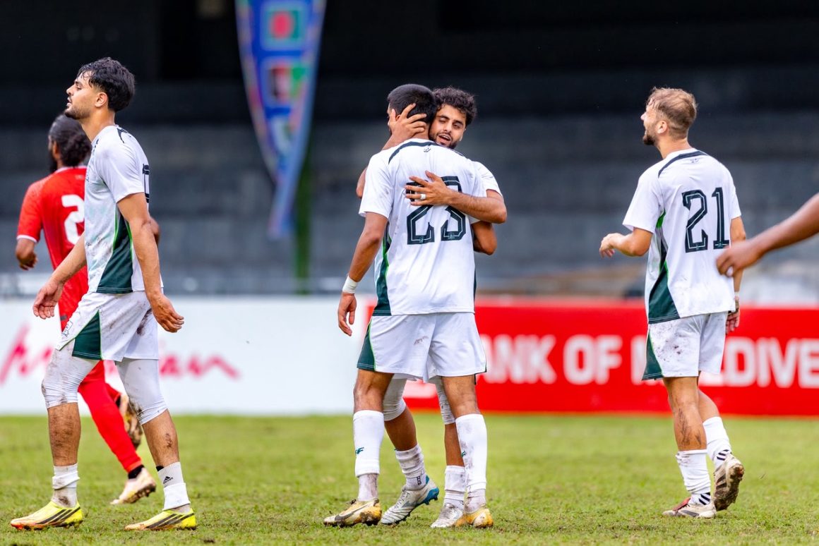 Pakistan end 3-year wait for win after beating Maldives