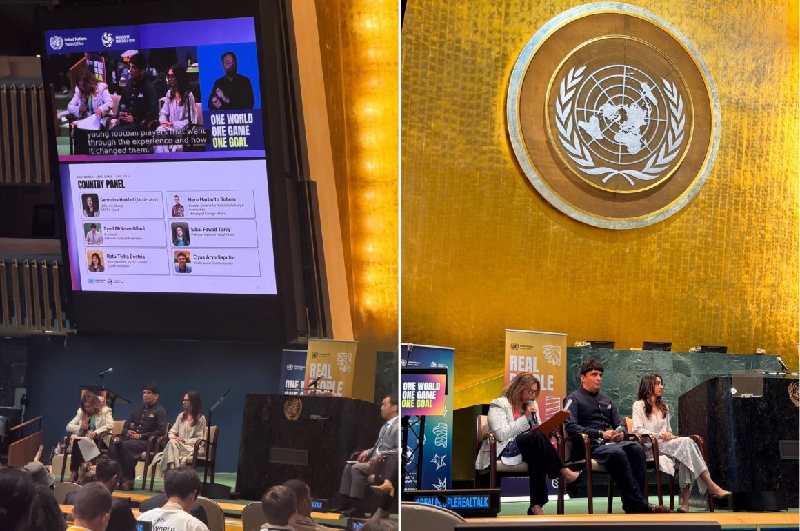 Pakistan’s Football for Mental Health Initiative Showcased at United Nations Event