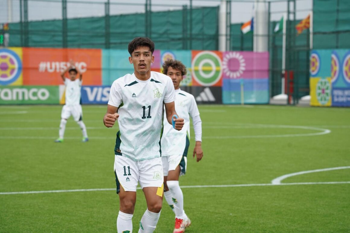 Pakistan smash Tonga in FIFA U15 World Cup & Festival Pakistan smash Tonga in FIFA U15 World Cup & Festival