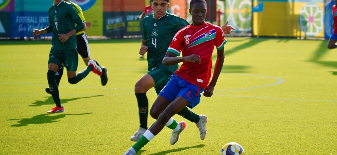 Pakistan squander lead to lose to Gambia in FIFA U15 WC opener Pakistan squander lead to lose to Gambia in FIFA U15 WC opener